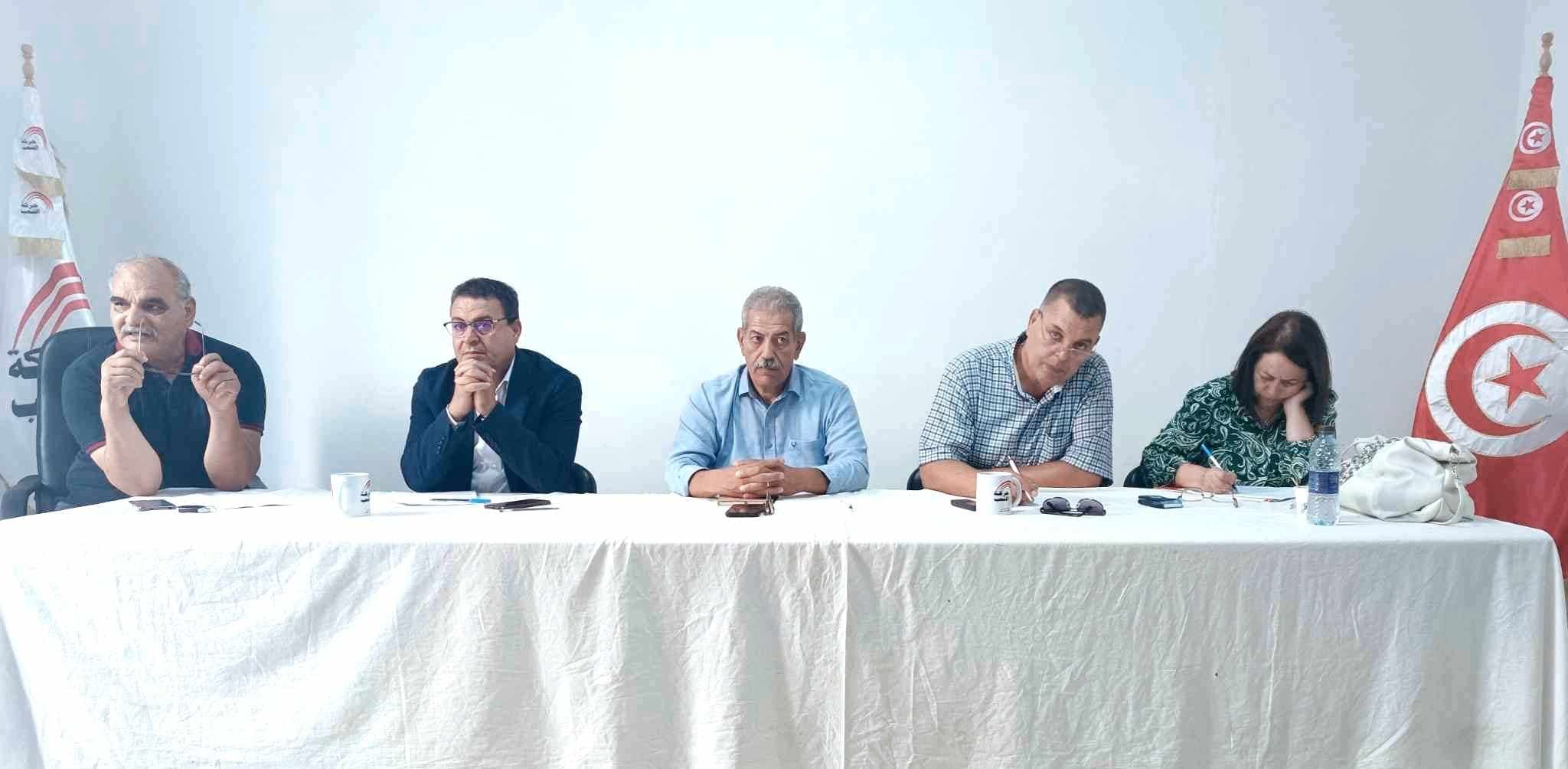 حذرت من انعكاسات الوضع الاقتصادي والاجتماعي..   حركة الشعب تتحفظ على القانون الانتخابي